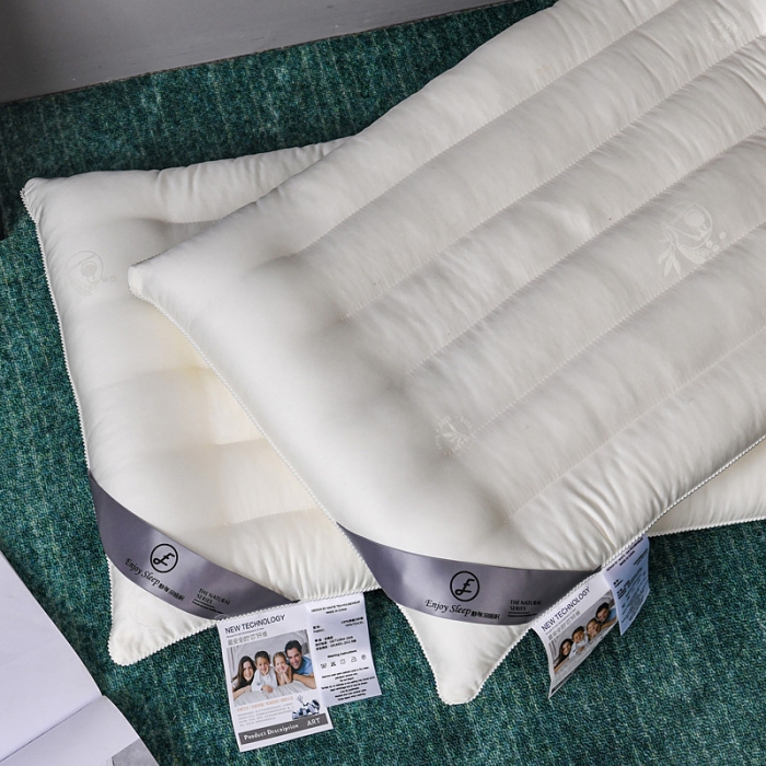 91家纺网 家纺一手货源 找家纺 （总）伟邦 2021新款经典款提花低平枕