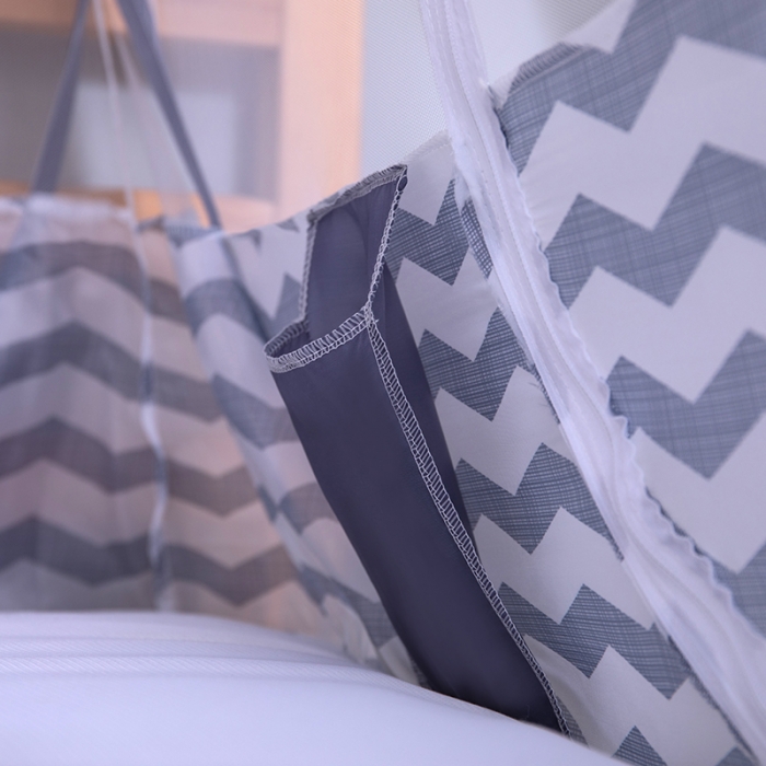 91家纺网 家纺一手货源 找家纺 （总）免安装坐床蚊帐U型拉链魔术蚊帐儿童防摔防蚊蒙古包