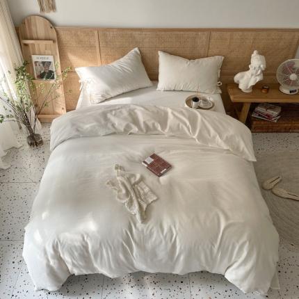 91家纺网 家纺一手货源 找家纺 （总）例外 2021新款不染提花系列四件套