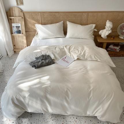 91家纺网 家纺一手货源 找家纺 （总）例外 2021新款不染提花系列四件套