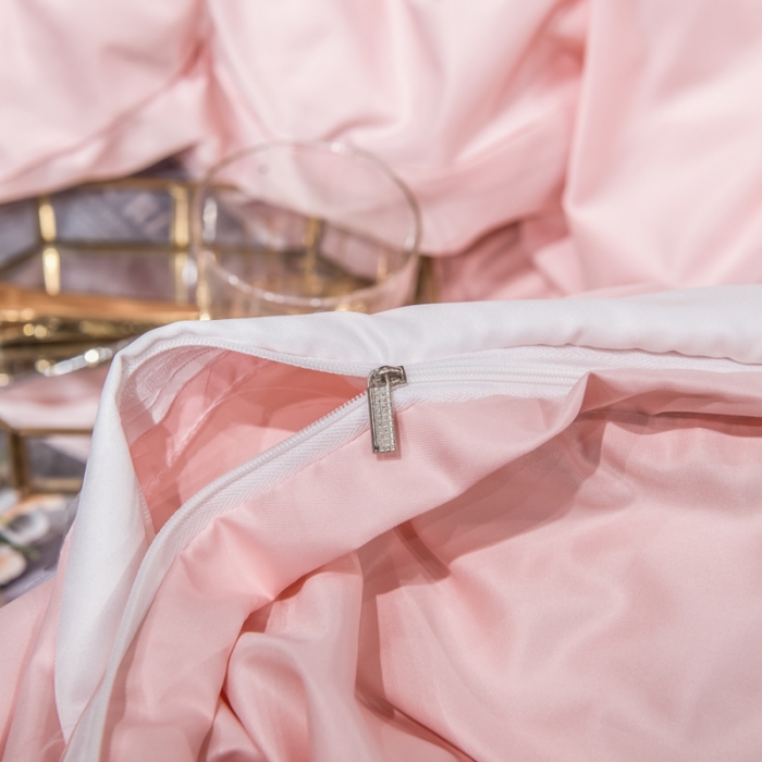 91家纺网 家纺一手货源 找家纺 绒世界 2021新款水洗真丝公主四件套 仙姿玉