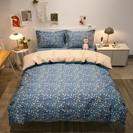 91家纺网 家纺一手货源 找家纺 （总）宝齐莱 2021新款13372全棉印花四件套