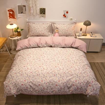 91家纺网 家纺一手货源 找家纺 （总）宝齐莱 2021新款13372全棉印花四件套