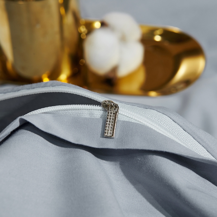 91家纺网 家纺一手货源 找家纺 U品汇春夏新品60s长绒棉绣花全棉刺绣四件套梅花鹿系列绅士灰