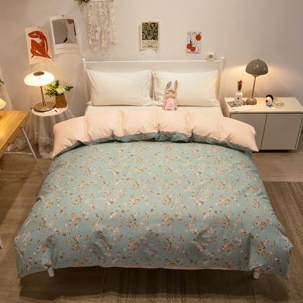 91家纺网 家纺一手货源 找家纺 （总）宝齐莱 2021新款13372全棉印花单品被套