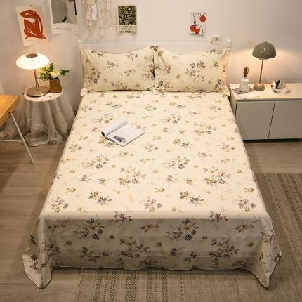 91家纺网 家纺一手货源 找家纺 （总）宝齐莱 2021新款13372全棉印花单品床单