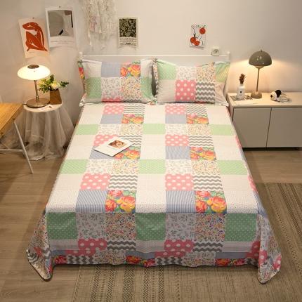 91家纺网 家纺一手货源 找家纺 （总）宝齐莱 2021新款13372全棉印花单品床单