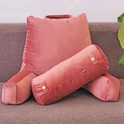 91家纺网 家纺一手货源 找家纺 （总）李帅家居加厚糖果绒阅读枕沙发靠垫抱枕荷兰绒腰靠床头靠