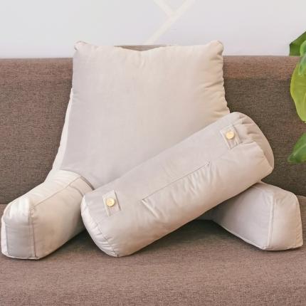 91家纺网 家纺一手货源 找家纺 （总）李帅家居加厚糖果绒阅读枕沙发靠垫抱枕荷兰绒腰靠床头靠