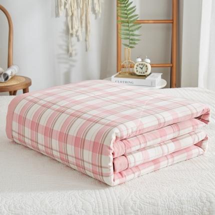 91家纺网 家纺一手货源 找家纺 [送质检报告]可水洗百分百里外全棉棉花被空调被纯棉夏被初见