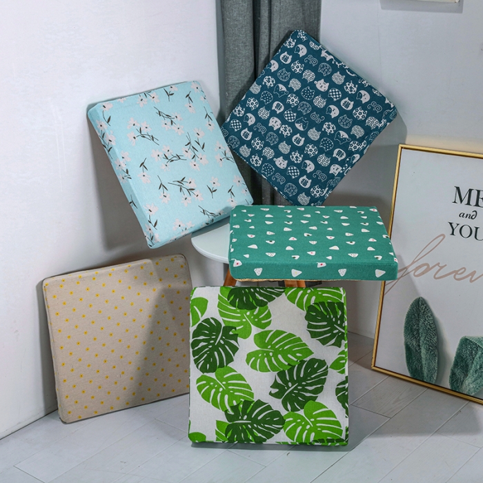 91家纺网 家纺一手货源 找家纺 U品汇新款北欧现代办公室椅学生凳椅垫海绵坐垫 仲夏之夜