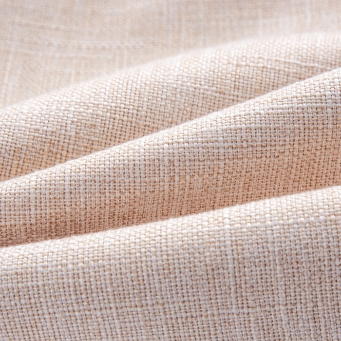 91家纺网 家纺一手货源 找家纺 U品汇 2021新款棉麻抱枕套 棉麻素色雪域蓝