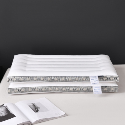 91家纺网 家纺一手货源 找家纺 仁宇枕业 2021新款枕芯中国风纤柔低度枕头