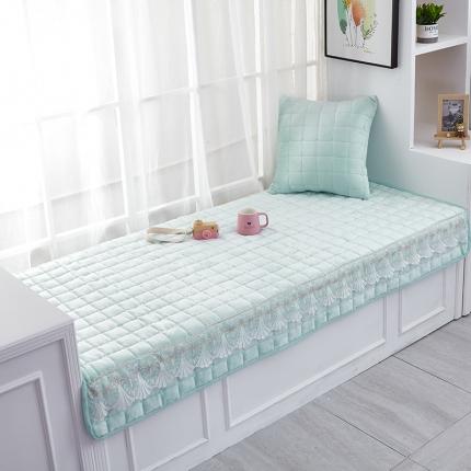 91家纺网 家纺一手货源 找家纺 （总）U品汇 2021新款法莱绒花边飘窗垫