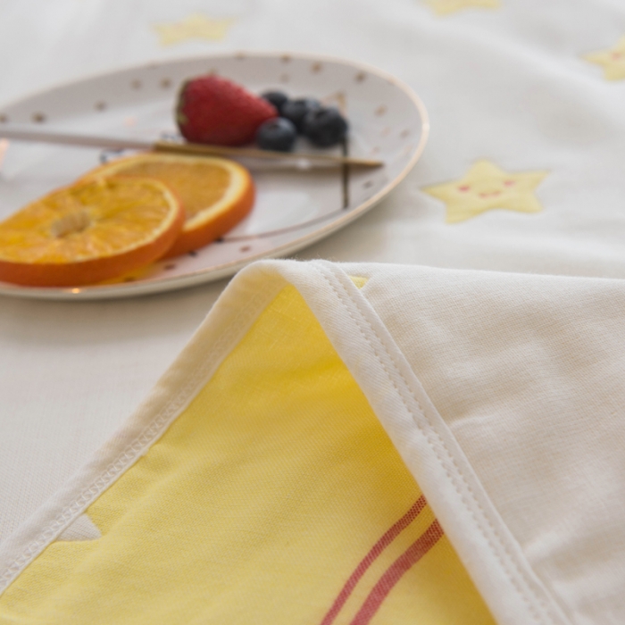 91家纺网 家纺一手货源 找家纺 朴尔 2021新款经典六层纱布全棉毛巾被系列 星愿