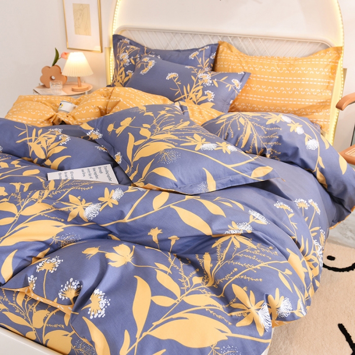 91家纺网 家纺一手货源 找家纺 （总）甜之梦家纺 2025新款13372全棉印花四件套