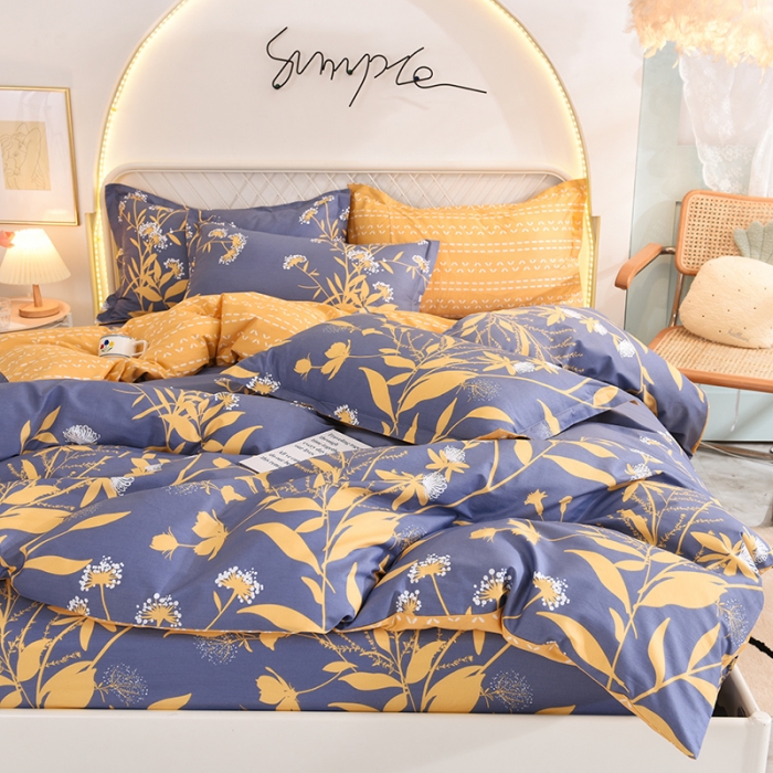 91家纺网 家纺一手货源 找家纺 （总）甜之梦家纺 2025新款13372全棉印花四件套