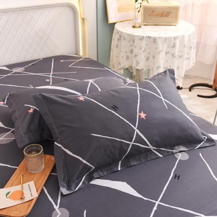 91家纺网 家纺一手货源 找家纺 （总）甜之梦新款13372全棉印花枕套48*74cm一对