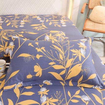 91家纺网 家纺一手货源 找家纺 （总）甜之梦新款13372全棉印花枕套48*74cm一对