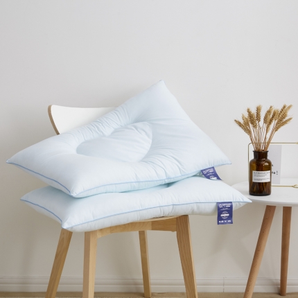 91家纺网 家纺一手货源 找家纺 仁宇枕业 2021新款枕头全棉圆角抗菌低枕芯