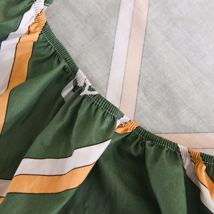 91家纺网 家纺一手货源 找家纺 甜之梦家纺 2025新款13372全棉印花床笠爱玛仕