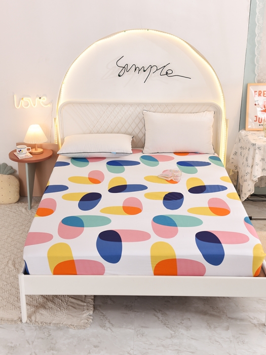 91家纺网 家纺一手货源 找家纺 甜之梦家纺 2025新款13372全棉印花床笠泡沫