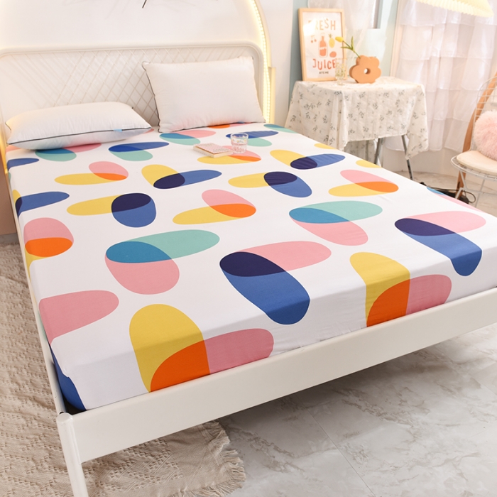 91家纺网 家纺一手货源 找家纺 甜之梦家纺 2025新款13372全棉印花床笠泡沫