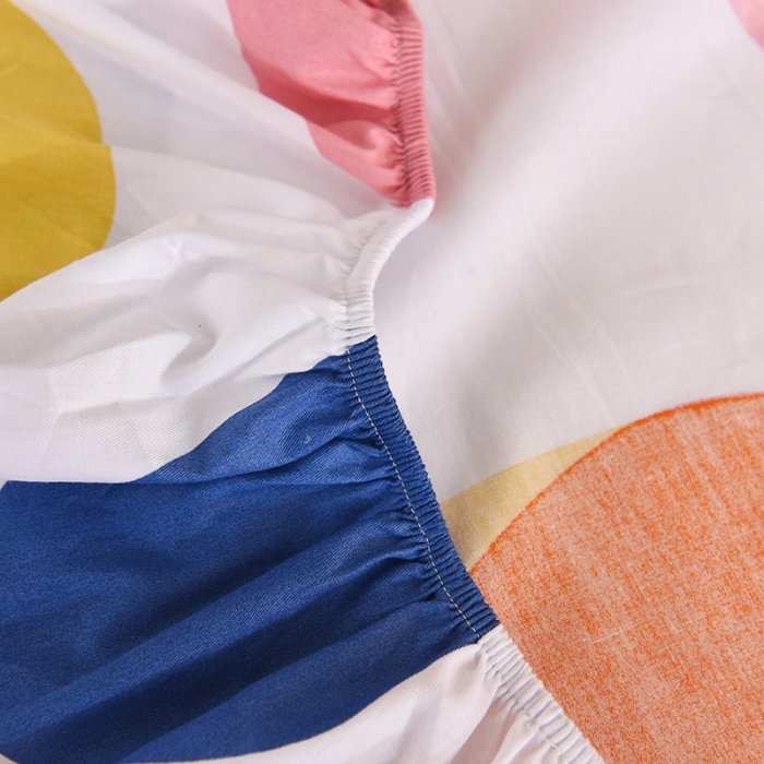 91家纺网 家纺一手货源 找家纺 甜之梦家纺 2025新款13372全棉印花床笠泡沫