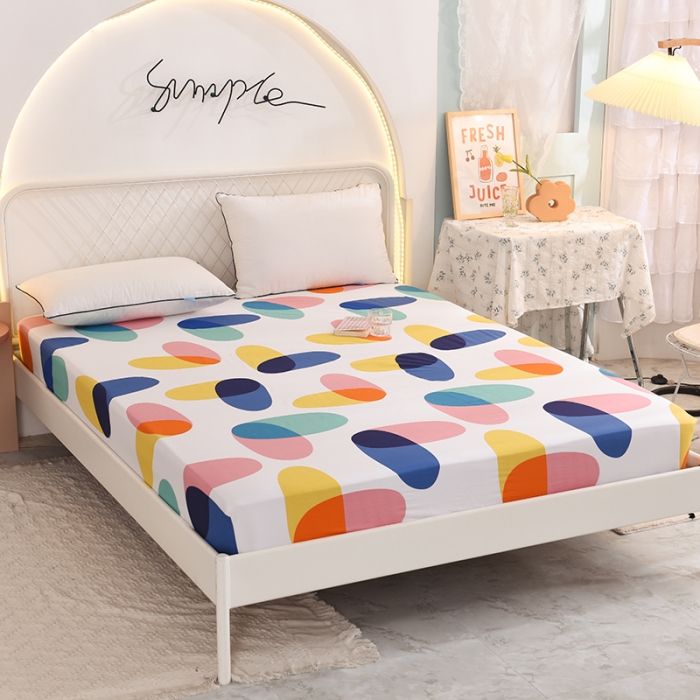 91家纺网 家纺一手货源 找家纺 甜之梦家纺 2025新款13372全棉印花床笠泡沫