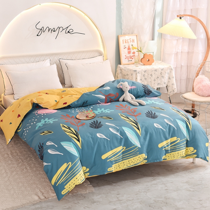 91家纺网 家纺一手货源 找家纺 甜之梦家纺 2025新款13372全棉印花被套海洋之心