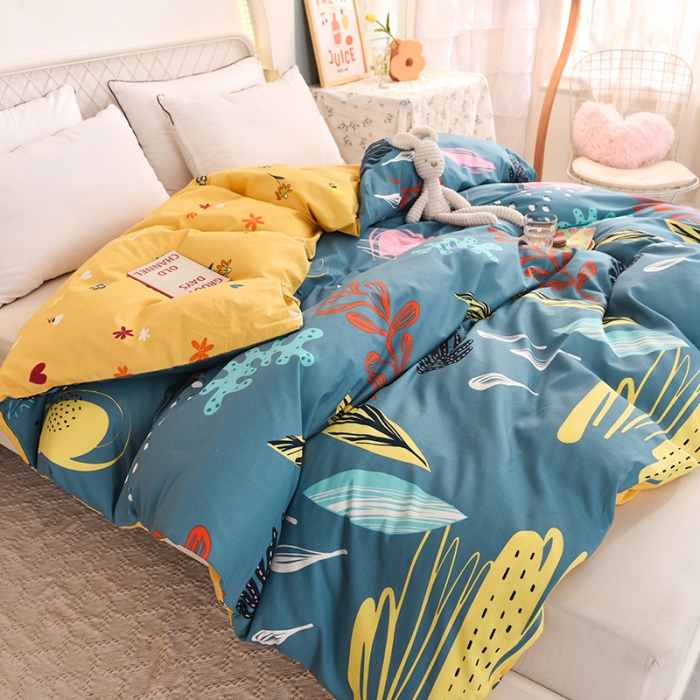 91家纺网 家纺一手货源 找家纺 甜之梦家纺 2025新款13372全棉印花被套海洋之心