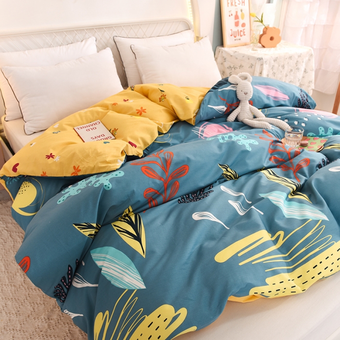 91家纺网 家纺一手货源 找家纺 甜之梦家纺 2025新款13372全棉印花被套海洋之心