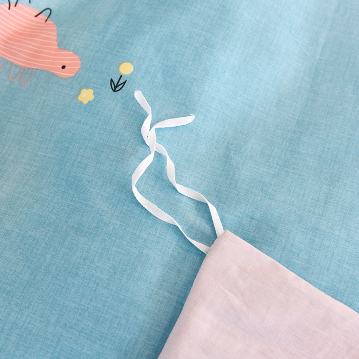 91家纺网 家纺一手货源 找家纺 甜之梦家纺 2025新款13372全棉印花被套恐龙世界