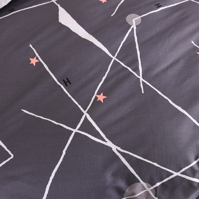 91家纺网 家纺一手货源 找家纺 甜之梦家纺 2025新款13372全棉印花被套流星雨