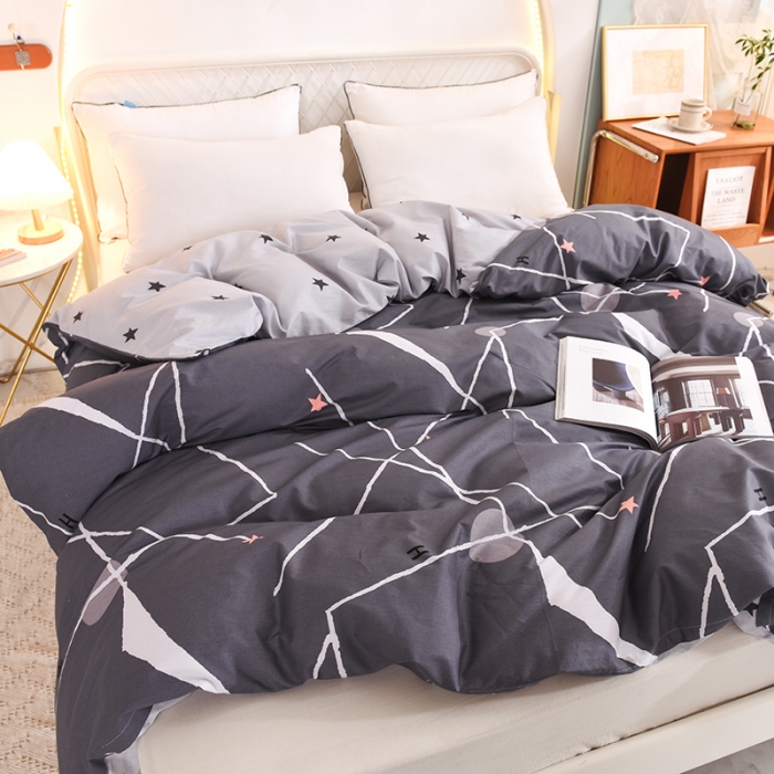 91家纺网 家纺一手货源 找家纺 甜之梦家纺 2025新款13372全棉印花被套流星雨