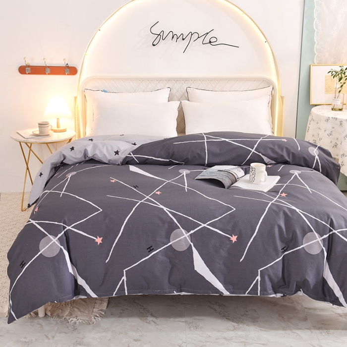 91家纺网 家纺一手货源 找家纺 甜之梦家纺 2025新款13372全棉印花被套流星雨