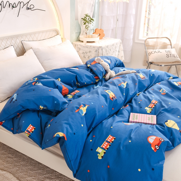 91家纺网 家纺一手货源 找家纺 甜之梦家纺 2025新款13372全棉印花被套摩登时光