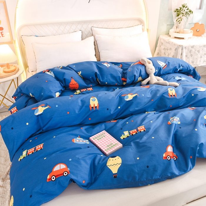 91家纺网 家纺一手货源 找家纺 甜之梦家纺 2025新款13372全棉印花被套摩登时光