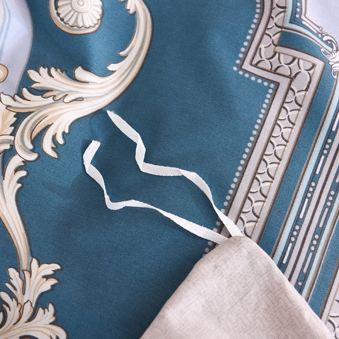 91家纺网 家纺一手货源 找家纺 甜之梦家纺 2025新款13372全棉印花被套欧式豪庭