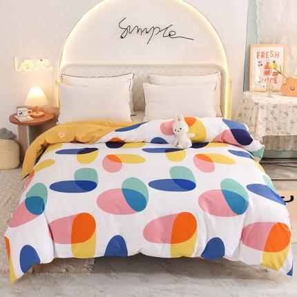 甜之梦家纺 2025新款13372全棉印花被套泡沫