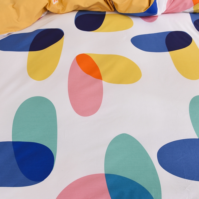 91家纺网 家纺一手货源 找家纺 甜之梦家纺 2025新款13372全棉印花被套泡沫