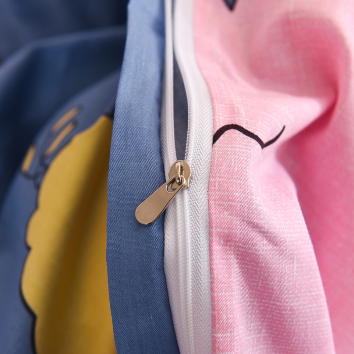 91家纺网 家纺一手货源 找家纺 甜之梦家纺 2025新款13372全棉印花被套芝麻街