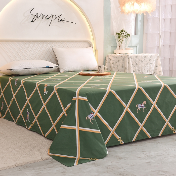 91家纺网 家纺一手货源 找家纺 甜之梦家纺 2025新款13372全棉印花床单爱玛仕