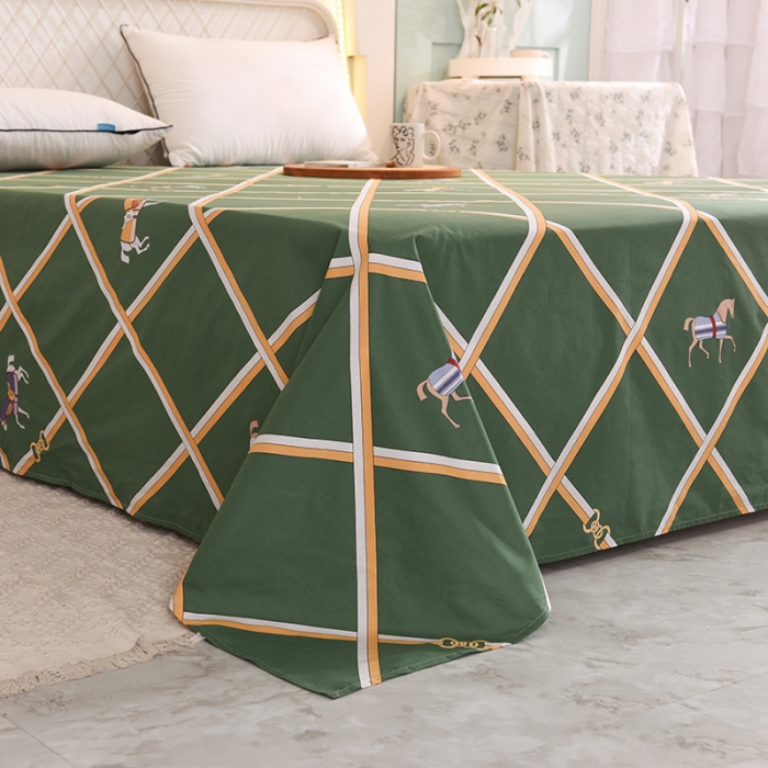 91家纺网 家纺一手货源 找家纺 甜之梦家纺 2025新款13372全棉印花床单爱玛仕