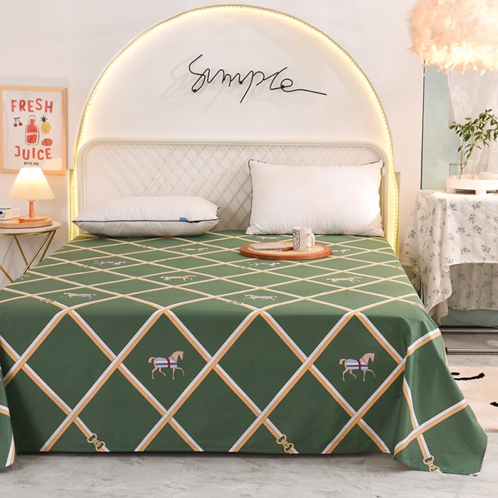 91家纺网 家纺一手货源 找家纺 甜之梦家纺 2025新款13372全棉印花床单爱玛仕