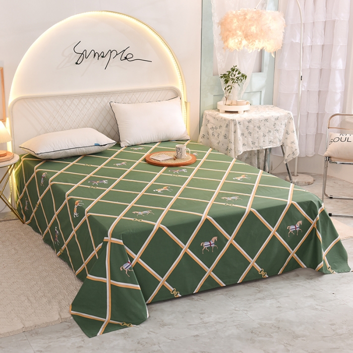 91家纺网 家纺一手货源 找家纺 甜之梦家纺 2025新款13372全棉印花床单爱玛仕