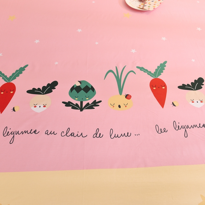 91家纺网 家纺一手货源 找家纺 甜之梦家纺 2025新款13372全棉印花床单冰纷萝卜