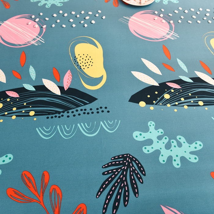 91家纺网 家纺一手货源 找家纺 甜之梦家纺 2025新款13372全棉印花床单海洋之心