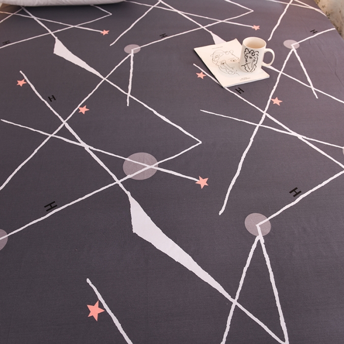 91家纺网 家纺一手货源 找家纺 甜之梦家纺 2025新款13372全棉印花床单流星雨