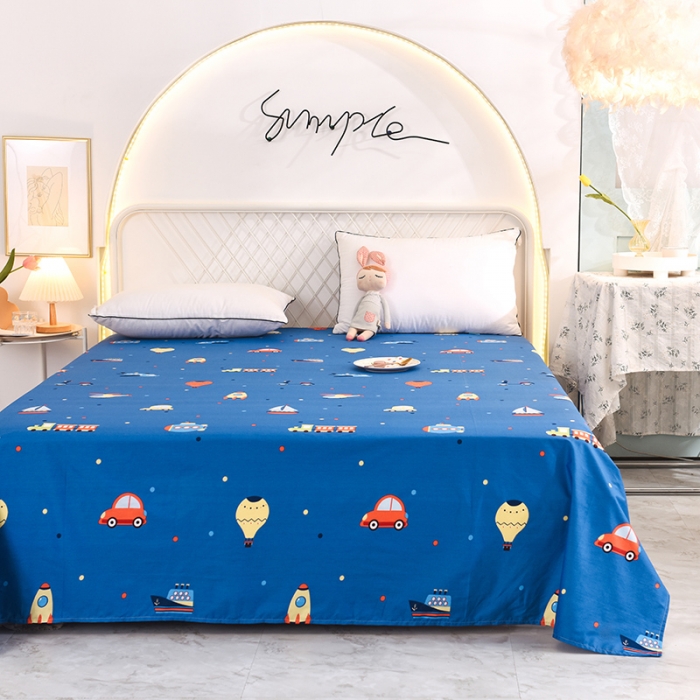 91家纺网 家纺一手货源 找家纺 甜之梦家纺 2025新款13372全棉印花床单摩登时光